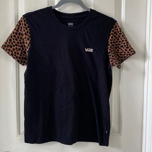 VANS Wild color block T-shirt.